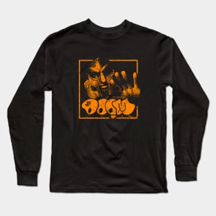 mf doom orange Long Sleeve T-Shirt